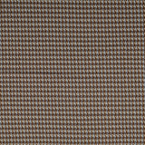 Strick Hahnentritt braun-blau