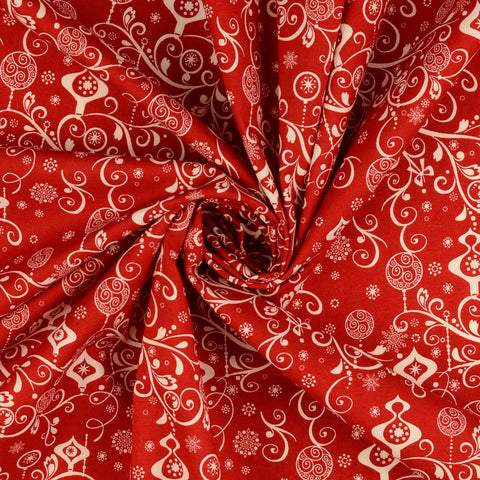 Baumwolle rote Ranken