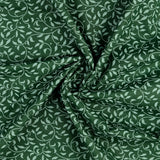 Baumwolle Cretonne Ranken grün