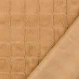 Fellimitat Plüsch karamell