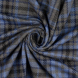 Interlock Jacquard blue