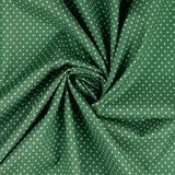 Baumwolle Weihnachtssterne grün