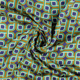 Viskose Satin circle