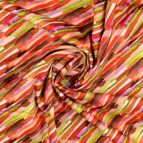 Baumwoll Satin brushstroke