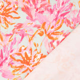 Baumwoll Satin painting flowers