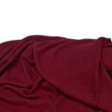 Feinstrick Jersey Melange burgund