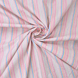 Seersucker pink rosa gestreift