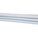 Baumwolle weiß blau kariert