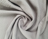 Musselin hellgrau uni