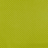 Baumwolle Poplin minimal daisy grün