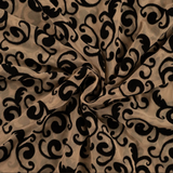 Mesh Flock Ornamente Sand