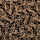 Mesh Flock Ornamente Sand