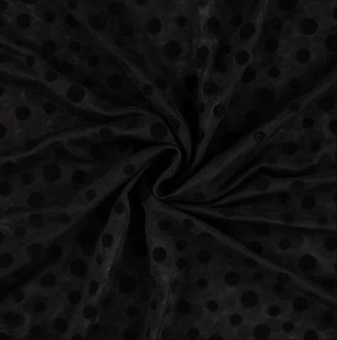 Mesh Flock dots black