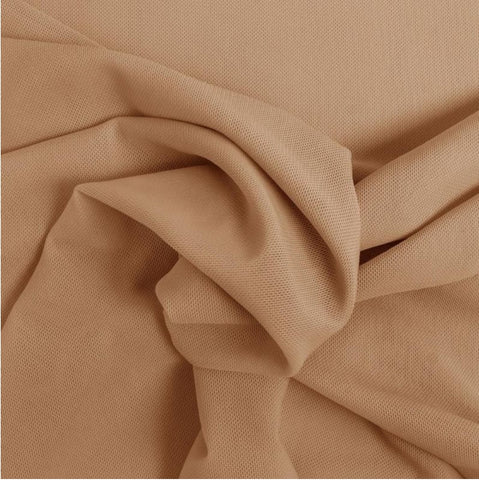 Mesh Futterstoff Natur beige