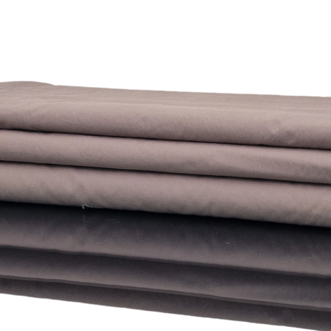 Baumwollstoff schlamm uni