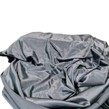 Futterstoff / Fasnachtsstoff Glitzer Anthrazit