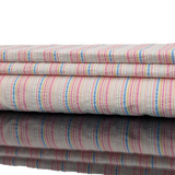 Seersucker pink rosa gestreift