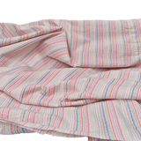 Seersucker pink rosa gestreift