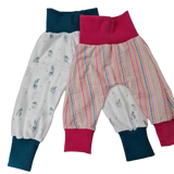 Seersucker pink rosa gestreift