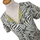 Viskose Leinen green