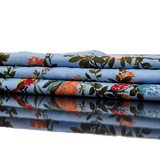 Baumwolle Viskose bluebird