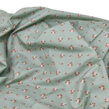 Baumwolle green Flowers