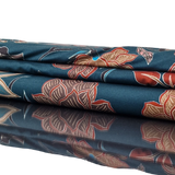 Viskose Jersey petrol Flowers