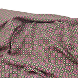 Baumwolle grün pink kariert