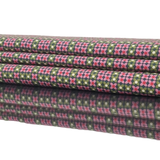 Baumwolle grün pink kariert