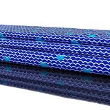 Lycra Badeanzugstoff blau Wal