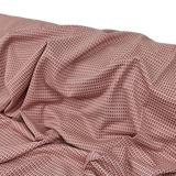 Modestoff Viereck rot