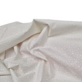 Baumwolle Poplin Sterne ecru