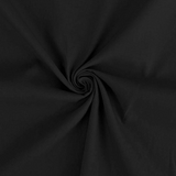 Baumwolle Poplin schwarz uni