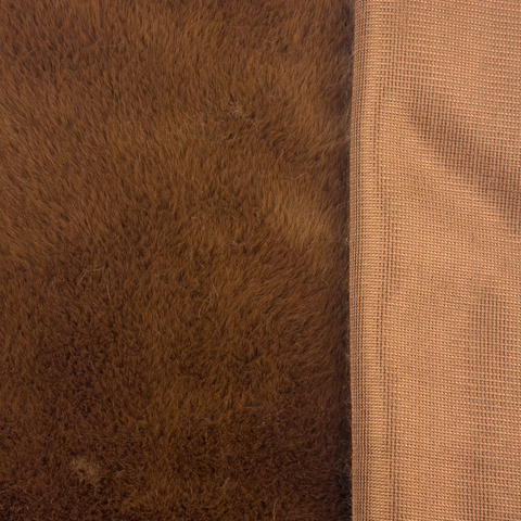 Soft Plüsch Fellimitat choco