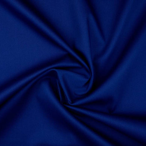 Stretch Satin Tiefblau