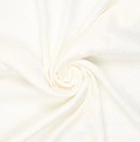 Viskose Poplin wollweiß uni chinino