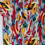 Viskose Abstrakt bunt