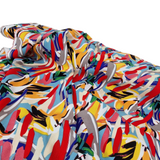 Viskose Abstrakt bunt