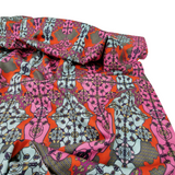 Baumwoll Satin Ornamente pink