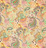 Viskose Poplin Stretch Paisley