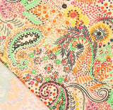 Viskose Poplin Stretch Paisley