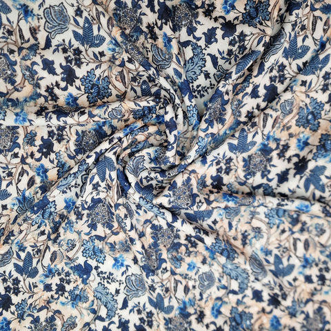 Viskose Dobby floral Digital