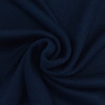 Feinstrick Jersey Melange dunkelblau