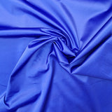 Satin Selena uni blau