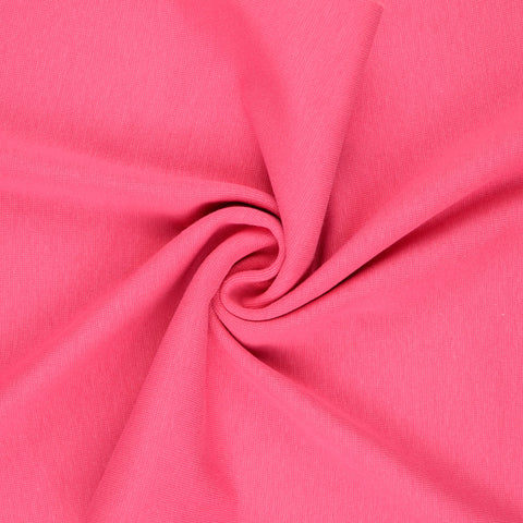 Baumwoll Bündchen uni pink 3018