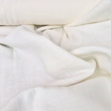 Baumwollwebware weiß uni