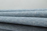 Jacquard Strick mit Hellblau / Blau