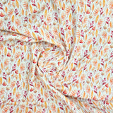 Musselin Herbstblätter