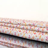 Musselin Herbstblätter