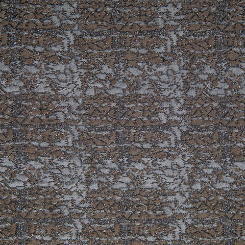 Jacquard Jersey grau/oliv